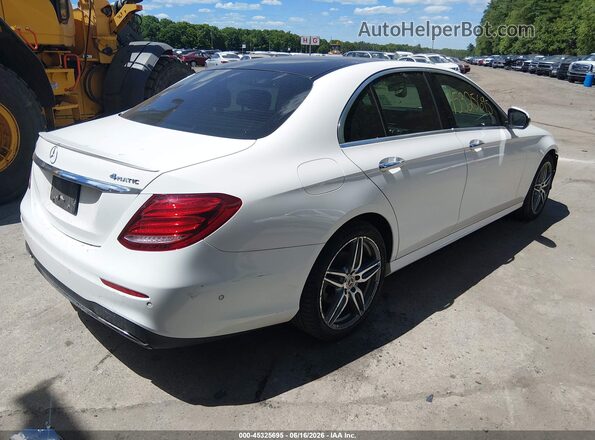WDDZF4KB6JA463483 2018 MERCEDES-BENZ E-CLASS White Trasero derecho