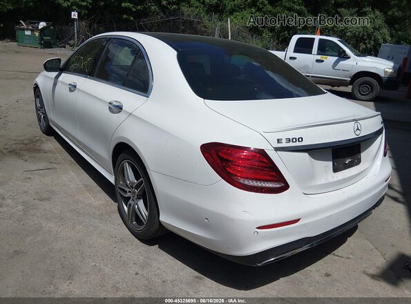 WDDZF4KB6JA463483 2018 MERCEDES-BENZ E-CLASS White Trasero izquierdo