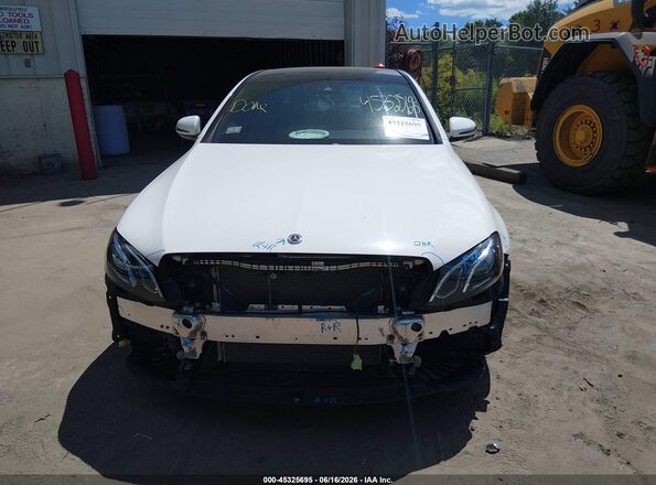 WDDZF4KB6JA463483 2018 MERCEDES-BENZ E-CLASS White Vista del cuadro de instrumentos