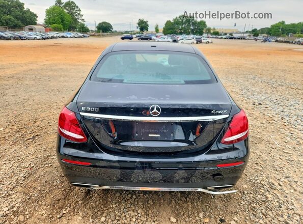 WDDZF4KB6KA627476 2019 MERCEDES-BENZ E Black Rear view