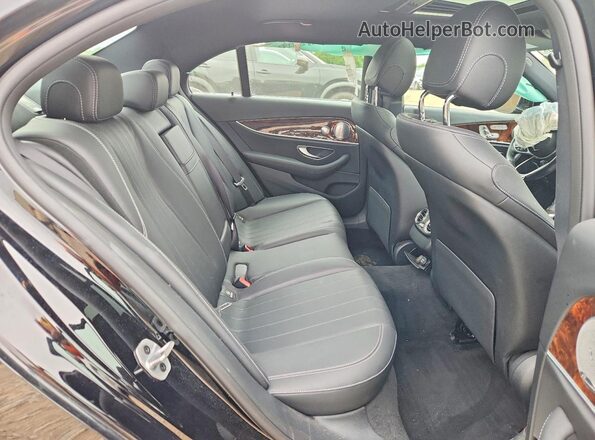 WDDZF4KB6KA627476 2019 MERCEDES-BENZ E Black Rear seats view