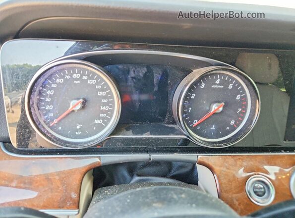 WDDZF4KB7HA076113 2017 MERCEDES-BENZ E Gray Widok zestawu wskaźników