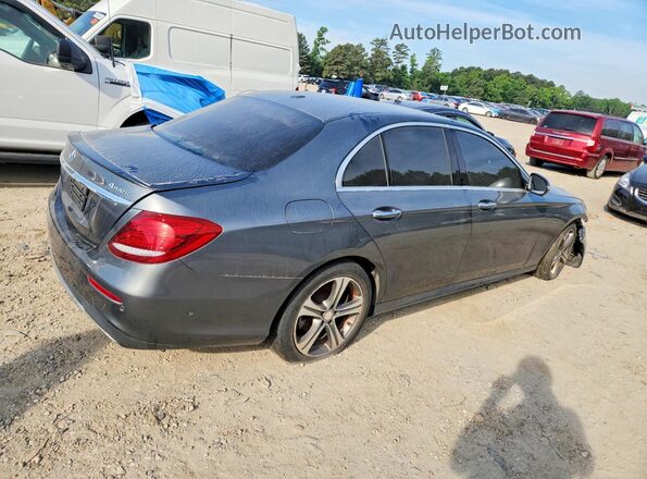 WDDZF4KB7HA076113 2017 MERCEDES-BENZ E Gray Tył prawy