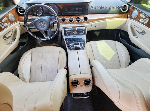WDDZF4KB7HA076113 2017 MERCEDES-BENZ E Gray Widok deski rozdzielczej
