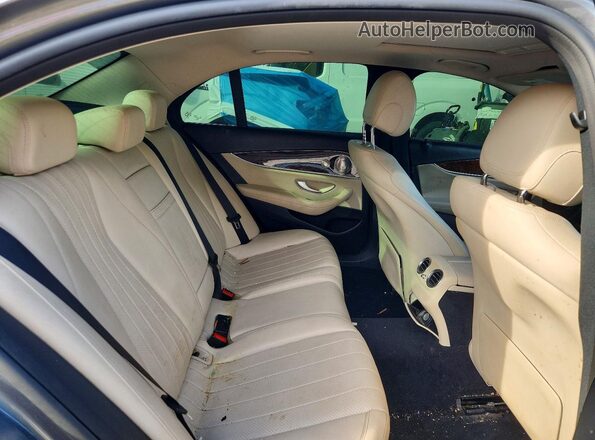 WDDZF4KB7HA076113 2017 MERCEDES-BENZ E Gray Widok tylnych siedzeń