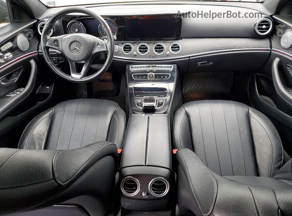 WDDZF4KB7HA131935 2017 MERCEDES-BENZ E Gray Առջևի վահանակի տեսք