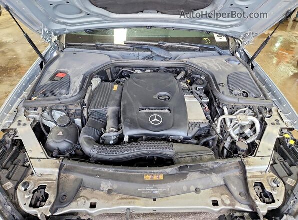 WDDZF4KB7HA233333 2017 MERCEDES-BENZ E Silver Widok wnętrza z tyłu