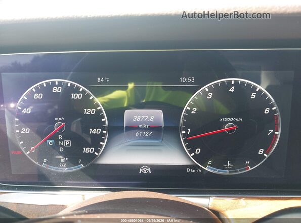 WDDZF4KB7JA347998 2018 MERCEDES-BENZ E-CLASS Silver Widok tylnych siedzeń