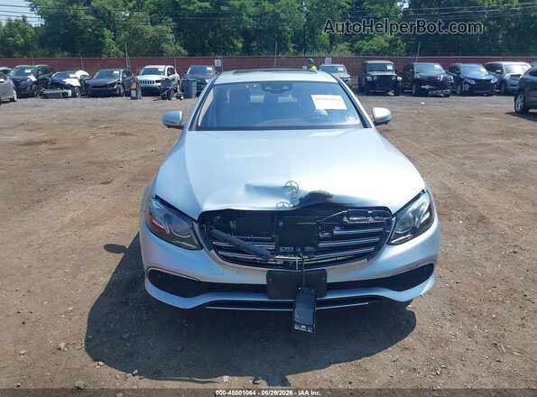 WDDZF4KB7JA347998 2018 MERCEDES-BENZ E-CLASS Silver Widok zestawu wskaźników
