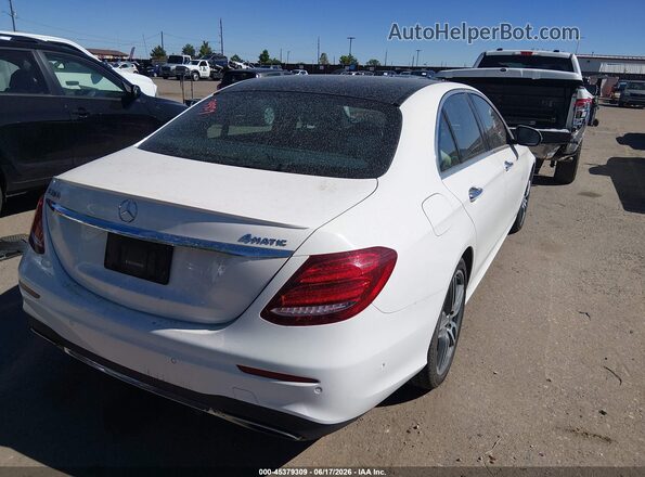 WDDZF4KB7KA622979 2019 MERCEDES-BENZ E-CLASS Белый Задняя правая четверть