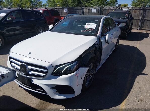WDDZF4KB7KA622979 2019 MERCEDES-BENZ E-CLASS Белый Вид щитка приборов
