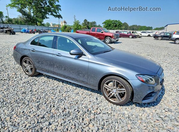 WDDZF4KB8HA032914 2017 MERCEDES-BENZ E Gray Front right