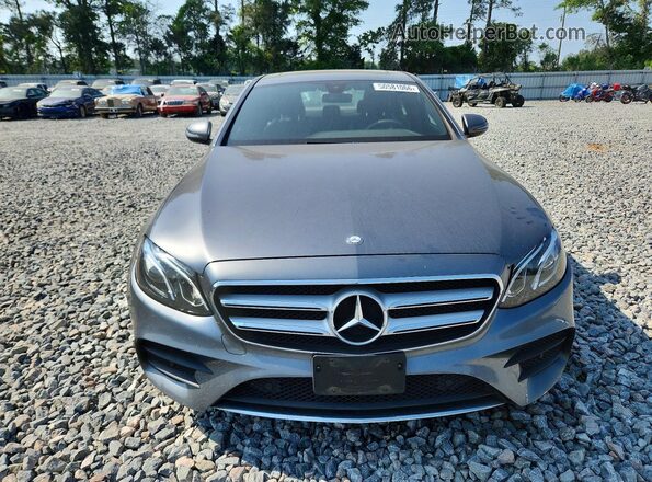 WDDZF4KB8HA032914 2017 MERCEDES-BENZ E Gray Front view