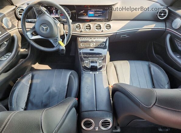 WDDZF4KB8HA032914 2017 MERCEDES-BENZ E Gray Dashboard view