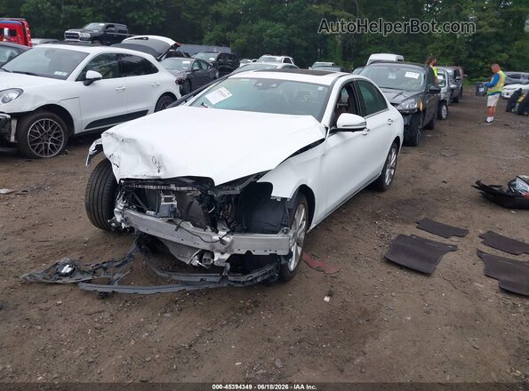 WDDZF4KB8HA065217 2017 MERCEDES-BENZ E-CLASS White Vista tres cuartos delantera izquierda