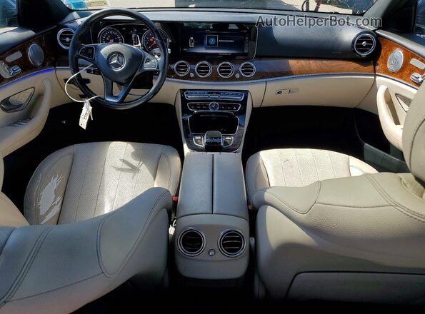 WDDZF4KB8HA121429 2017 MERCEDES-BENZ E Синий 
