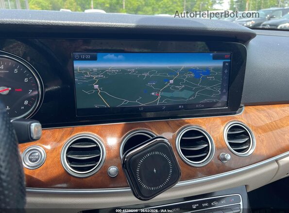 WDDZF4KB8HA132821 2017 MERCEDES-BENZ E-CLASS Dark Blue Դիմացի տեսք