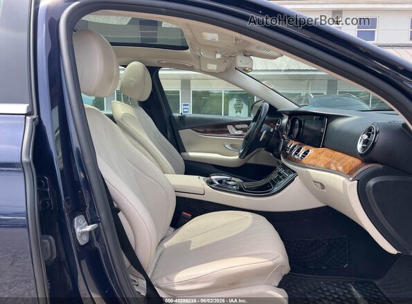 WDDZF4KB8HA132821 2017 MERCEDES-BENZ E-CLASS Dark Blue Սալոնի դիմացի տեսք