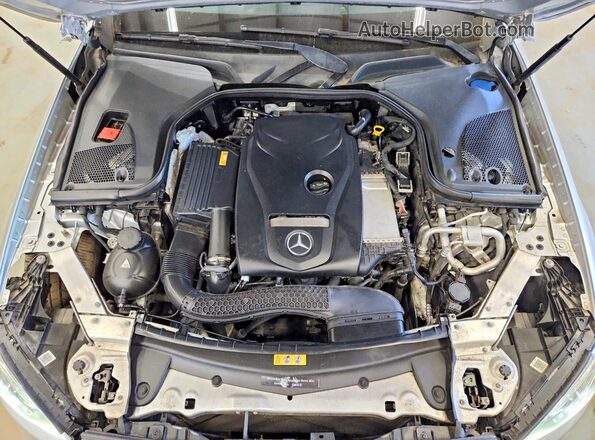 WDDZF4KB8HA232885 2017 MERCEDES-BENZ E Серебряный Вид задней части салона