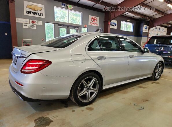 WDDZF4KB8HA232885 2017 MERCEDES-BENZ E Серебряный Задняя правая четверть
