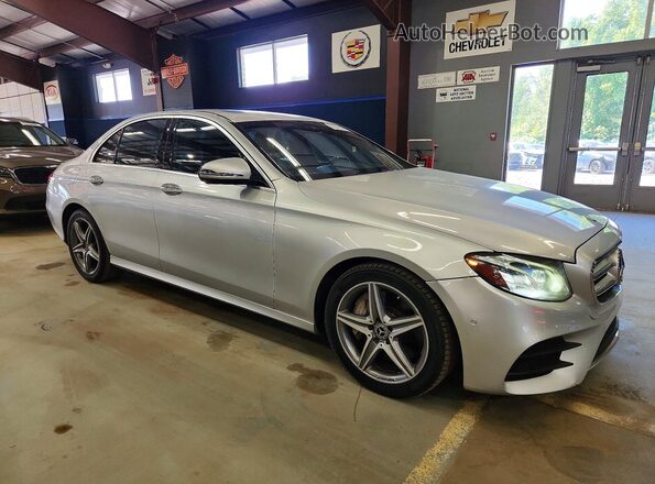 WDDZF4KB8HA232885 2017 MERCEDES-BENZ E Серебряный Передняя правая четверть