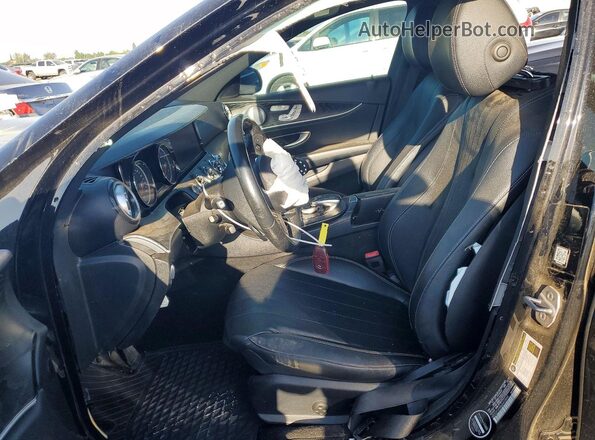 WDDZF4KB8JA403995 2018 MERCEDES-BENZ E Black Front interior view