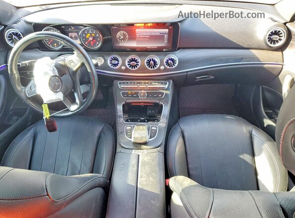 WDDZF4KB8JA403995 2018 MERCEDES-BENZ E Black Dashboard view
