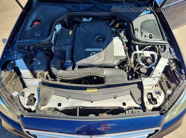 WDDZF4KB8KA585781 2019 MERCEDES-BENZ E Blue Вид задньої частини салону