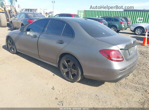 WDDZF4KB9HA076503 2017 MERCEDES-BENZ E-CLASS Gray Trasero izquierdo