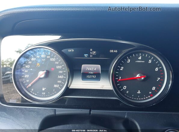 WDDZF4KB9HA076503 2017 MERCEDES-BENZ E-CLASS Gray Vista de los asientos traseros