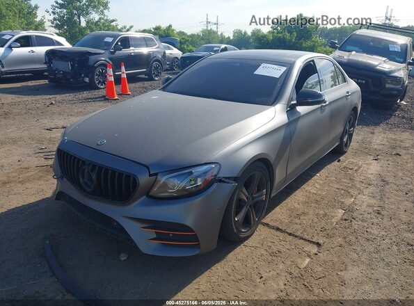 WDDZF4KB9HA076503 2017 MERCEDES-BENZ E-CLASS Gray Vista frontal