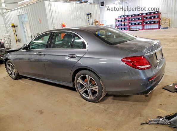 WDDZF4KB9JA398872 2018 MERCEDES-BENZ E Gray Rear left