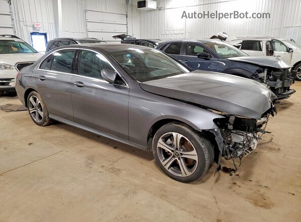 WDDZF4KB9JA398872 2018 MERCEDES-BENZ E Gray Front right