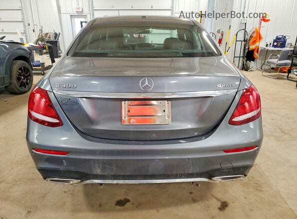 WDDZF4KB9JA398872 2018 MERCEDES-BENZ E Gray Rear view