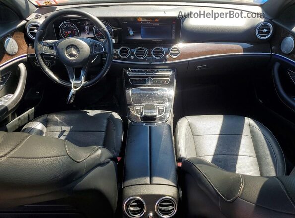 WDDZF4KBXHA025740 2017 MERCEDES-BENZ E Green Առջևի վահանակի տեսք
