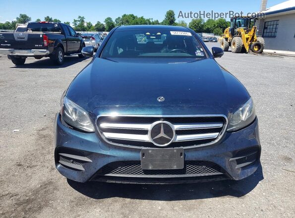 WDDZF4KBXHA025740 2017 MERCEDES-BENZ E Green Դիմացի տեսք