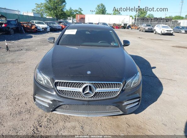 WDDZF4KBXHA167960 2017 MERCEDES-BENZ E-CLASS Черный Вид щитка приборов