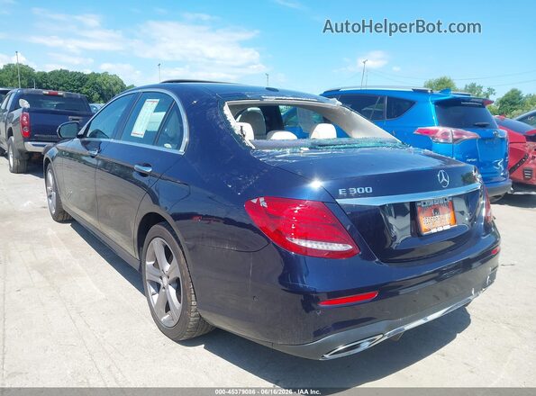WDDZF4KBXHA195306 2017 MERCEDES-BENZ E-CLASS Blue Tył lewy