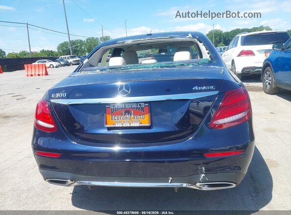 WDDZF4KBXHA195306 2017 MERCEDES-BENZ E-CLASS Blue 
