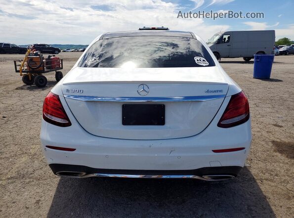 WDDZF4KBXHA201878 2017 MERCEDES-BENZ E White Rear view