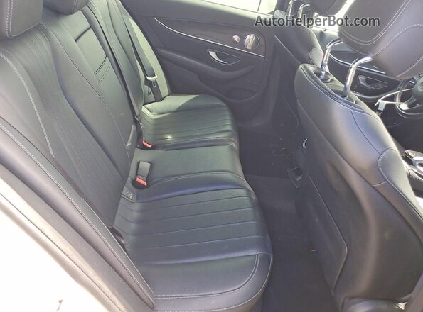 WDDZF4KBXHA201878 2017 MERCEDES-BENZ E White Rear seats view