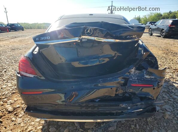 WDDZF4KBXHA253236 2017 MERCEDES-BENZ E Black Widok z tyłu