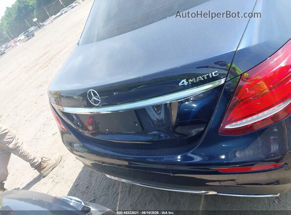 WDDZF4KBXJA332475 2018 MERCEDES-BENZ E-CLASS Blue 
