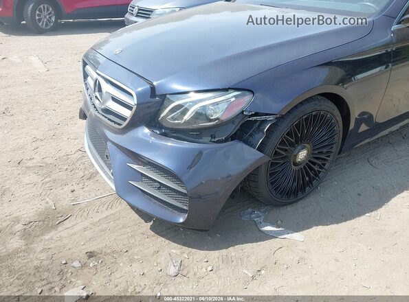 WDDZF4KBXJA332475 2018 MERCEDES-BENZ E-CLASS Blue Vista frontal