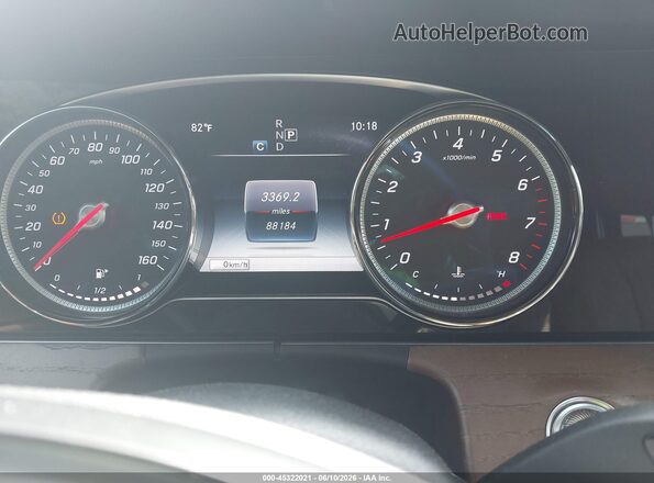 WDDZF4KBXJA332475 2018 MERCEDES-BENZ E-CLASS Blue Vista de los asientos traseros