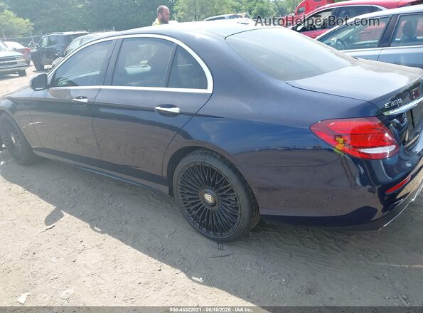 WDDZF4KBXJA332475 2018 MERCEDES-BENZ E-CLASS Blue Trasero izquierdo