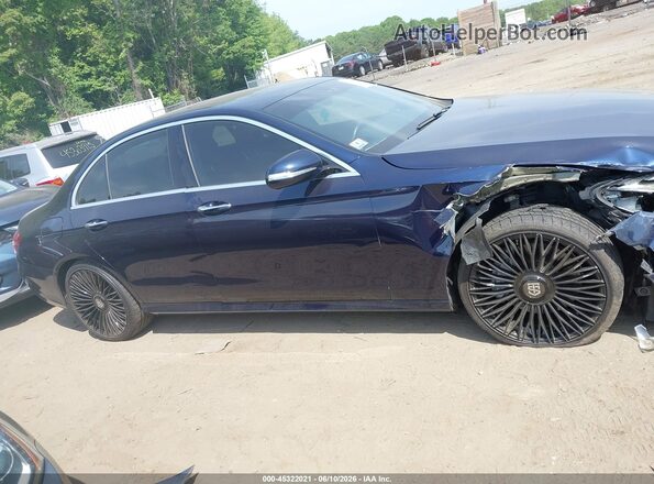 WDDZF4KBXJA332475 2018 MERCEDES-BENZ E-CLASS Blue Vista interior trasera