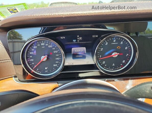 WDDZF4KBXJA391736 2018 MERCEDES-BENZ E White 