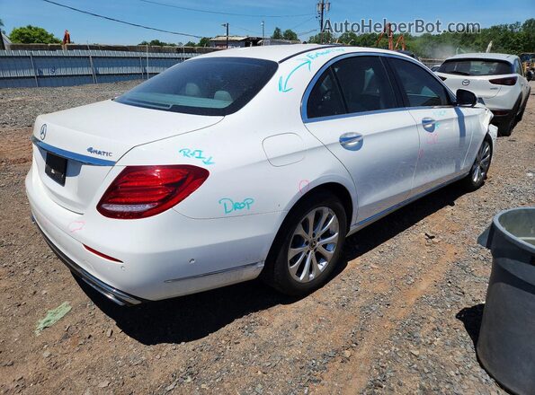 WDDZF4KBXJA391736 2018 MERCEDES-BENZ E White 