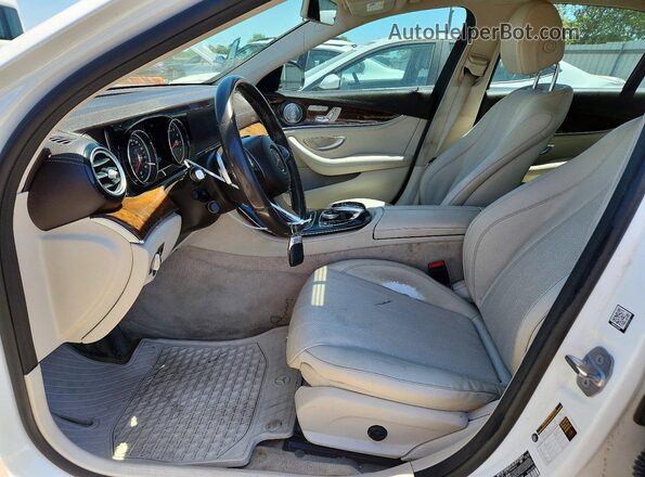 WDDZF4KBXJA391736 2018 MERCEDES-BENZ E White 